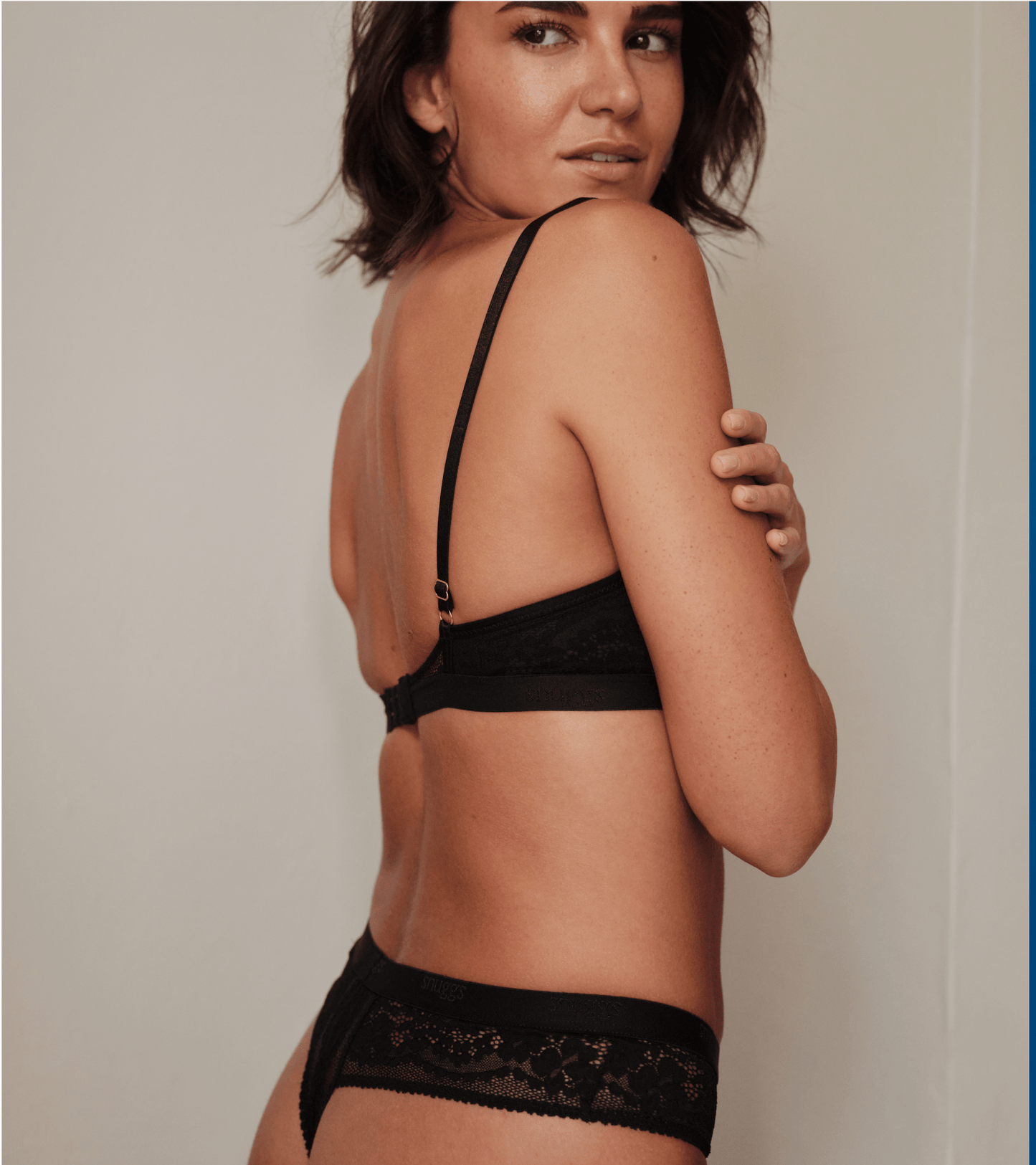 Muse - Plunge wired bra - Black