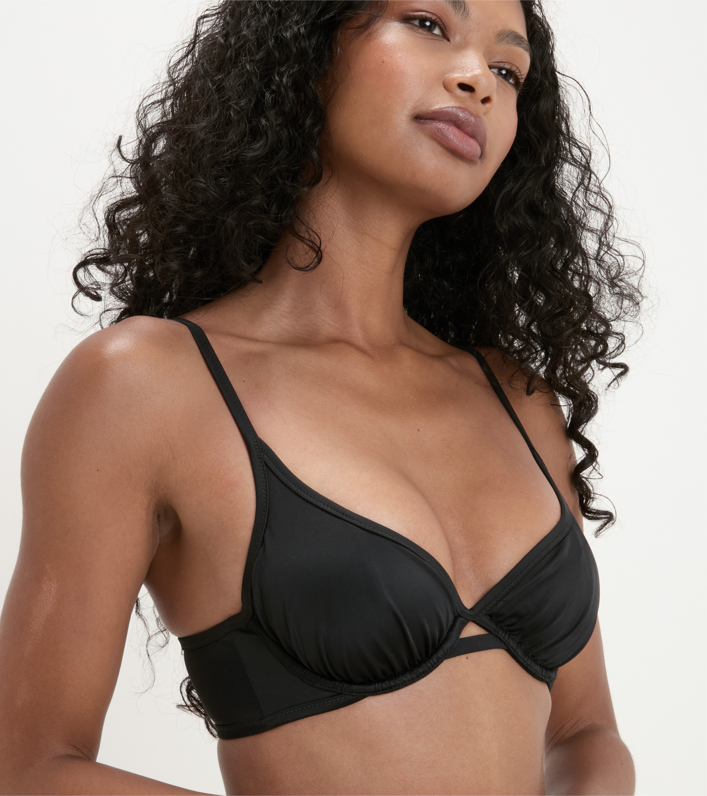 Swimwear - Wired - Top - Black