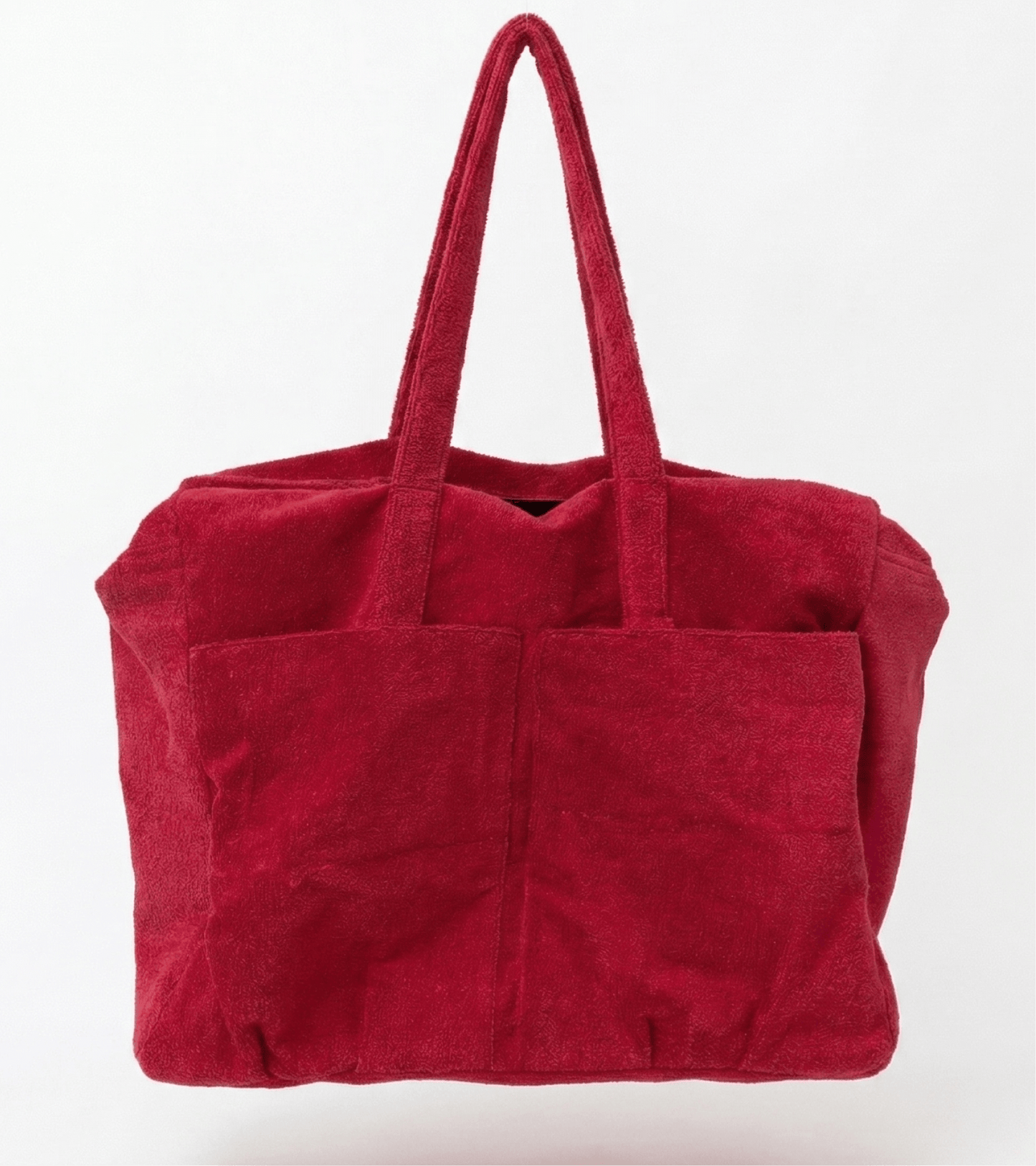 Tas van badstof - Rood