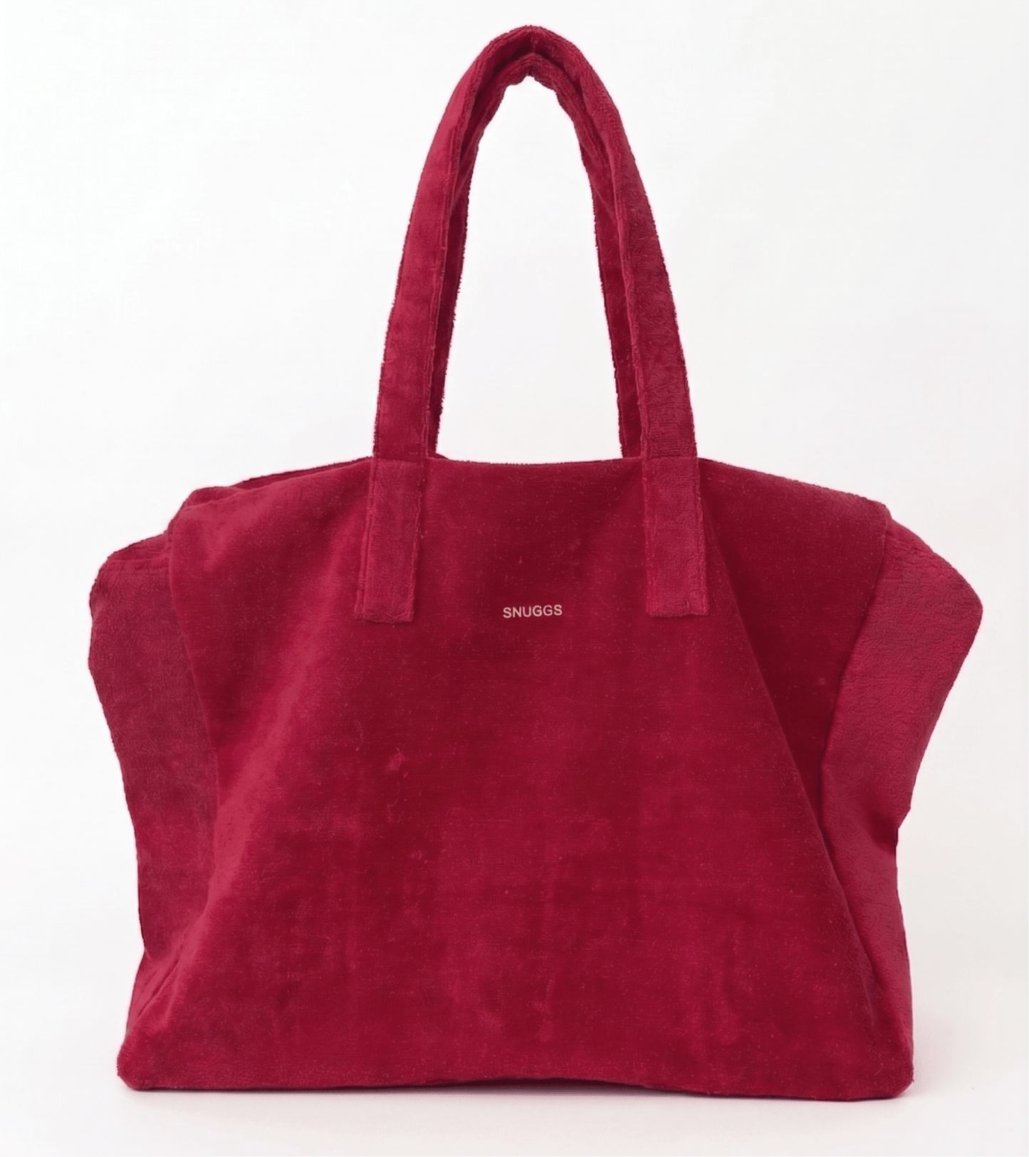 Tas van badstof - Rood