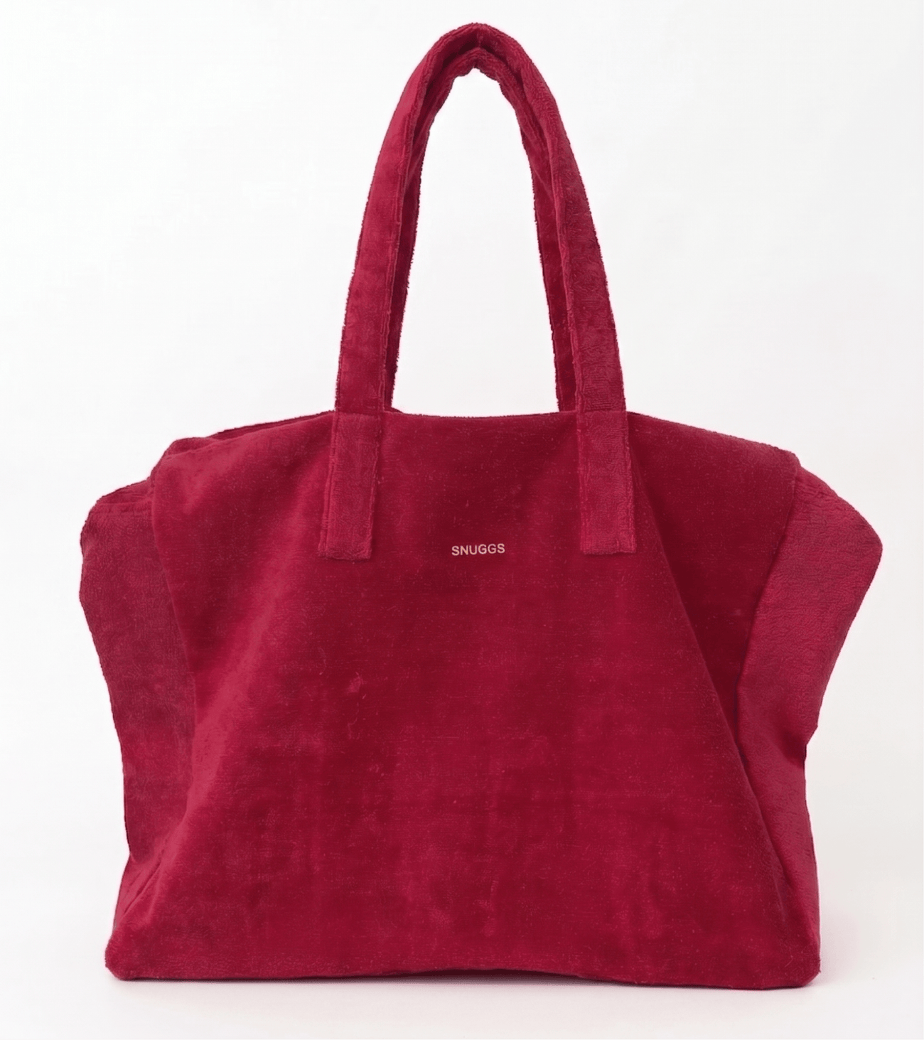 Tas van badstof - Rood